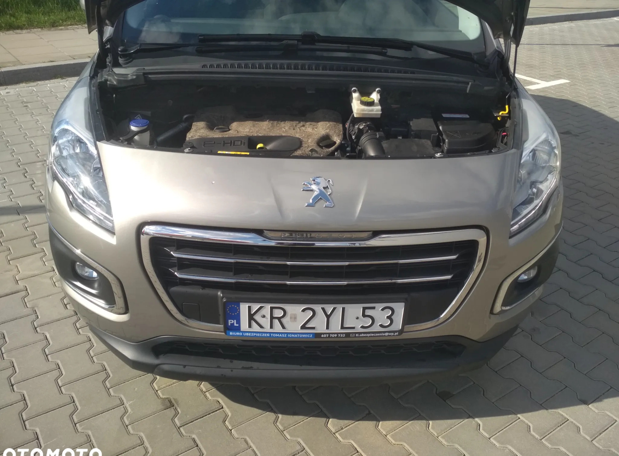 Peugeot 3008 cena 47400 przebieg: 102700, rok produkcji 2015 z Kraków małe 137